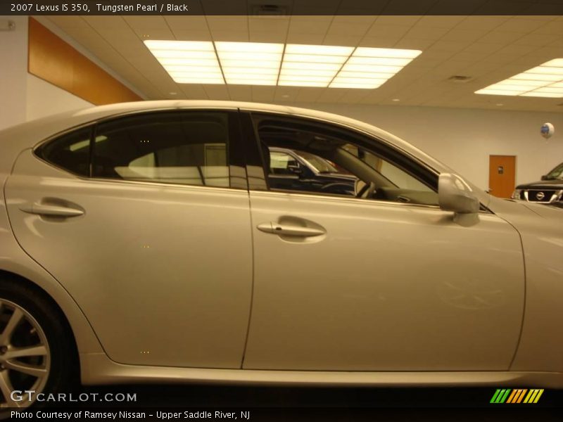 Tungsten Pearl / Black 2007 Lexus IS 350