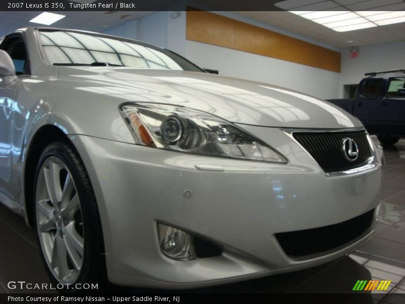 Tungsten Pearl / Black 2007 Lexus IS 350