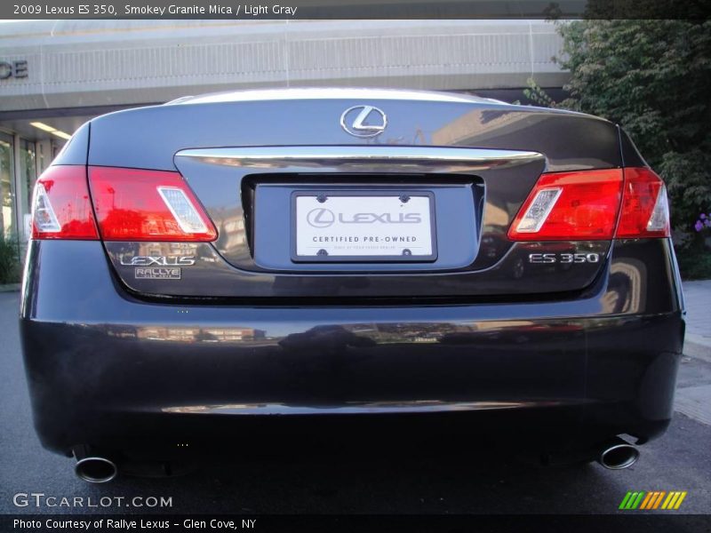Smokey Granite Mica / Light Gray 2009 Lexus ES 350