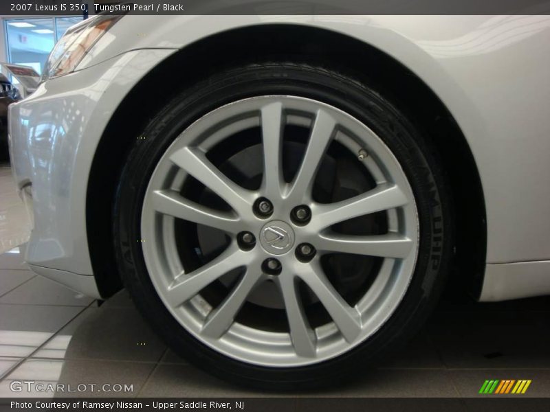 Tungsten Pearl / Black 2007 Lexus IS 350