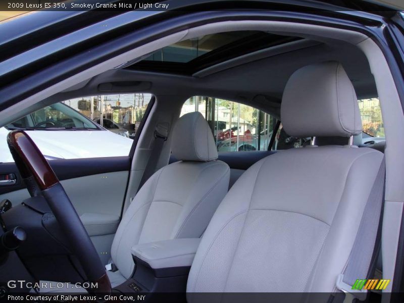 Smokey Granite Mica / Light Gray 2009 Lexus ES 350