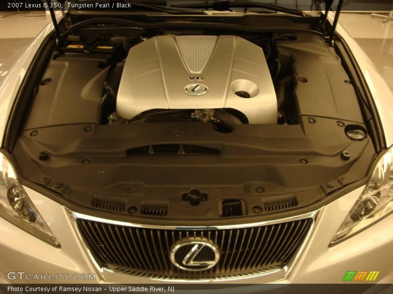 Tungsten Pearl / Black 2007 Lexus IS 350