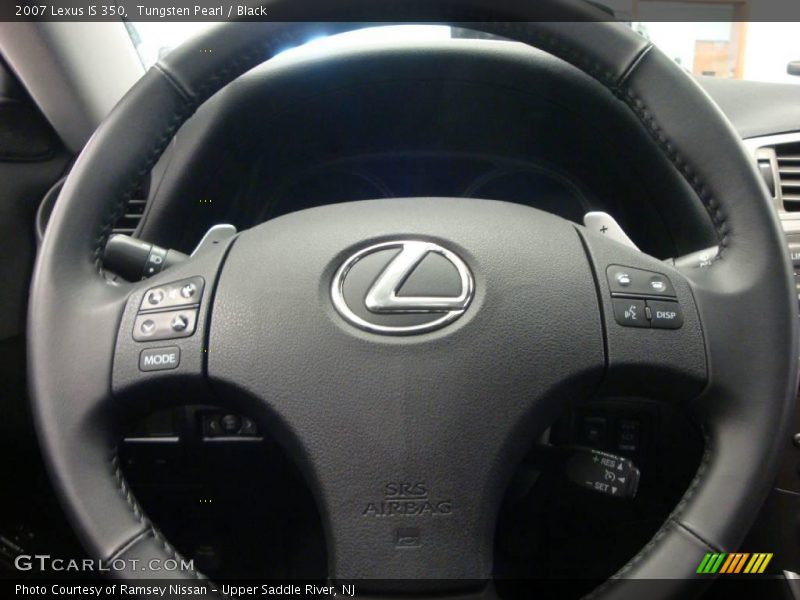 Tungsten Pearl / Black 2007 Lexus IS 350