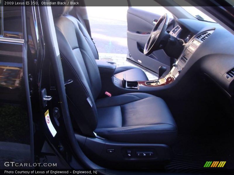 Obsidian Black / Black 2009 Lexus ES 350