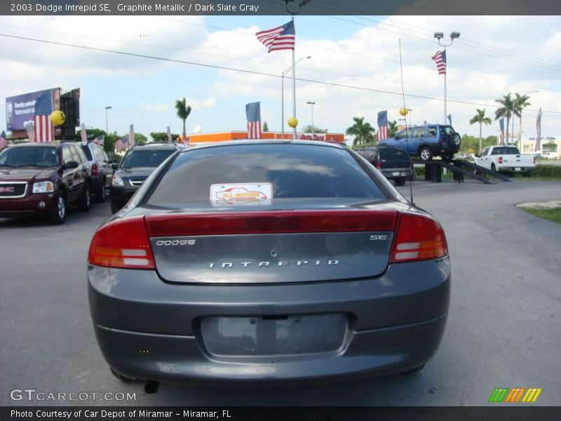 Graphite Metallic / Dark Slate Gray 2003 Dodge Intrepid SE