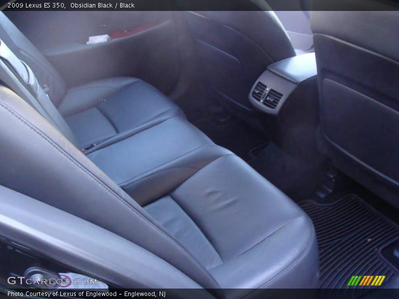 Obsidian Black / Black 2009 Lexus ES 350