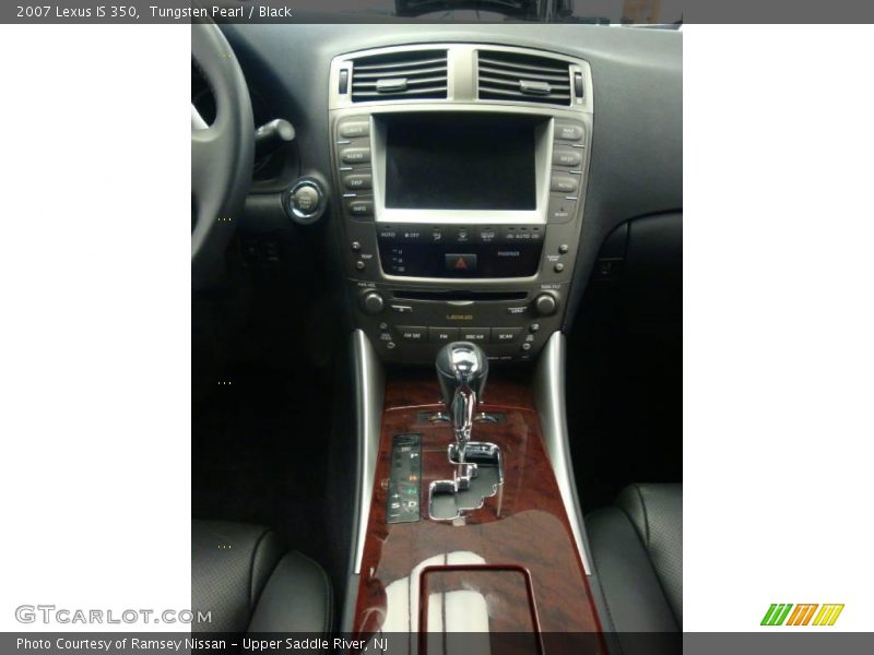 Tungsten Pearl / Black 2007 Lexus IS 350