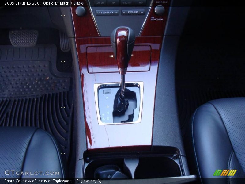 Obsidian Black / Black 2009 Lexus ES 350