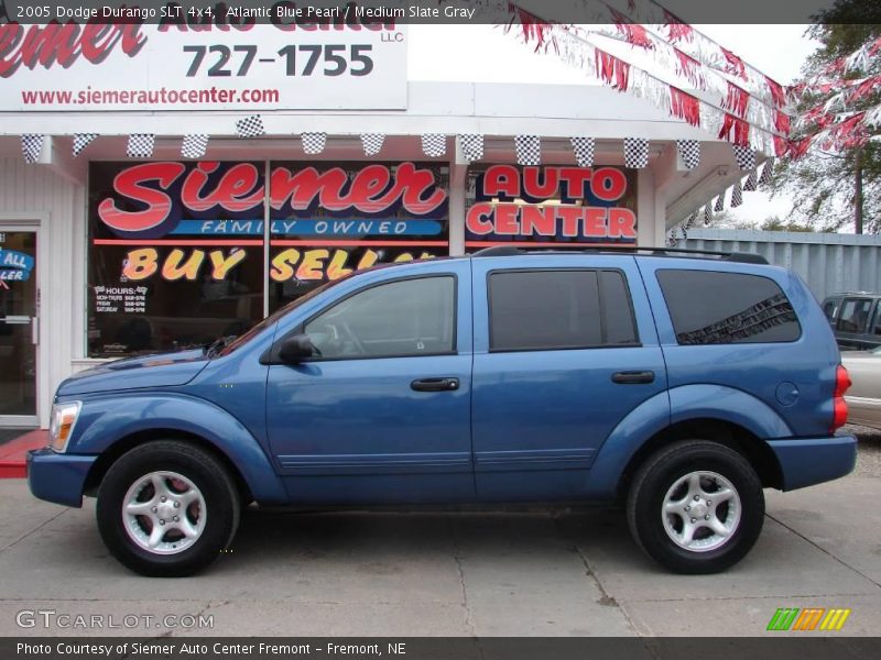 Atlantic Blue Pearl / Medium Slate Gray 2005 Dodge Durango SLT 4x4