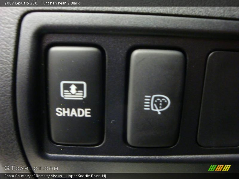 Tungsten Pearl / Black 2007 Lexus IS 350