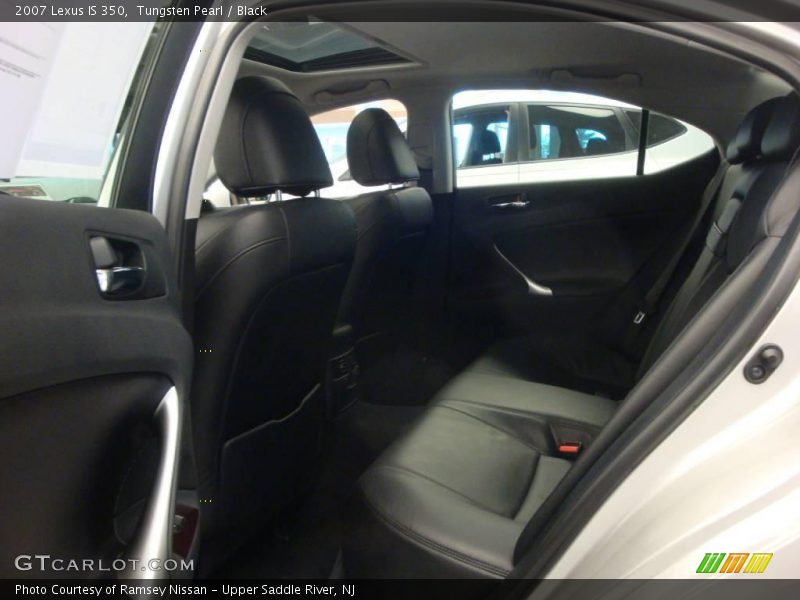 Tungsten Pearl / Black 2007 Lexus IS 350