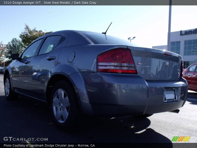 Silver Steel Metallic / Dark Slate Gray 2010 Dodge Avenger SXT