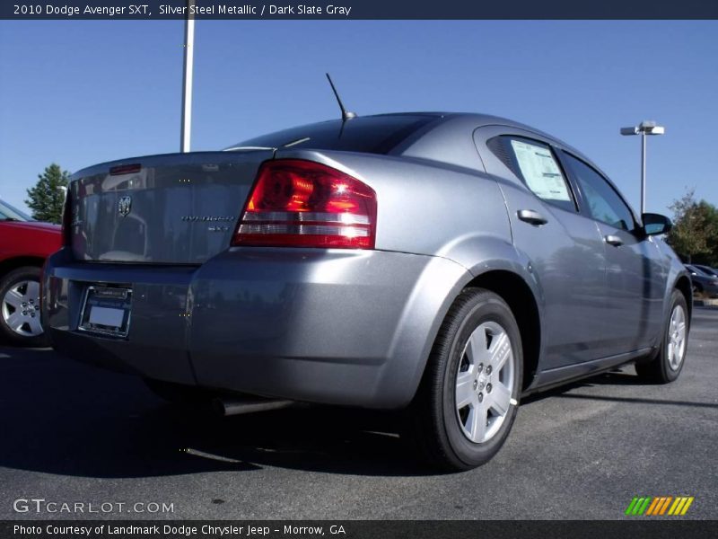 Silver Steel Metallic / Dark Slate Gray 2010 Dodge Avenger SXT