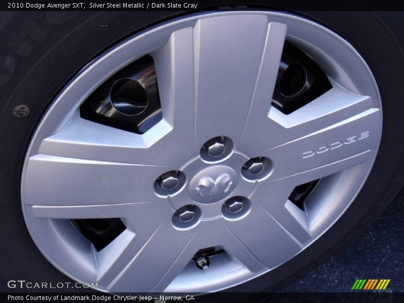 Silver Steel Metallic / Dark Slate Gray 2010 Dodge Avenger SXT