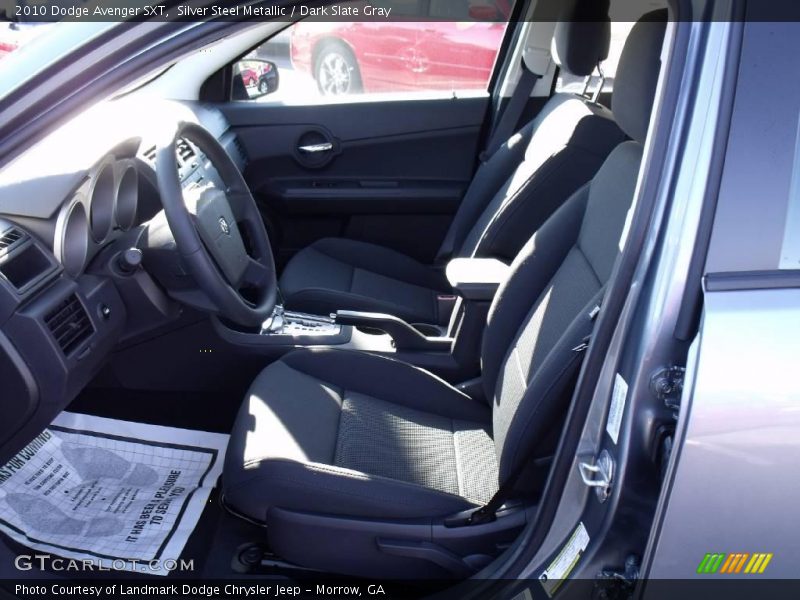 Silver Steel Metallic / Dark Slate Gray 2010 Dodge Avenger SXT