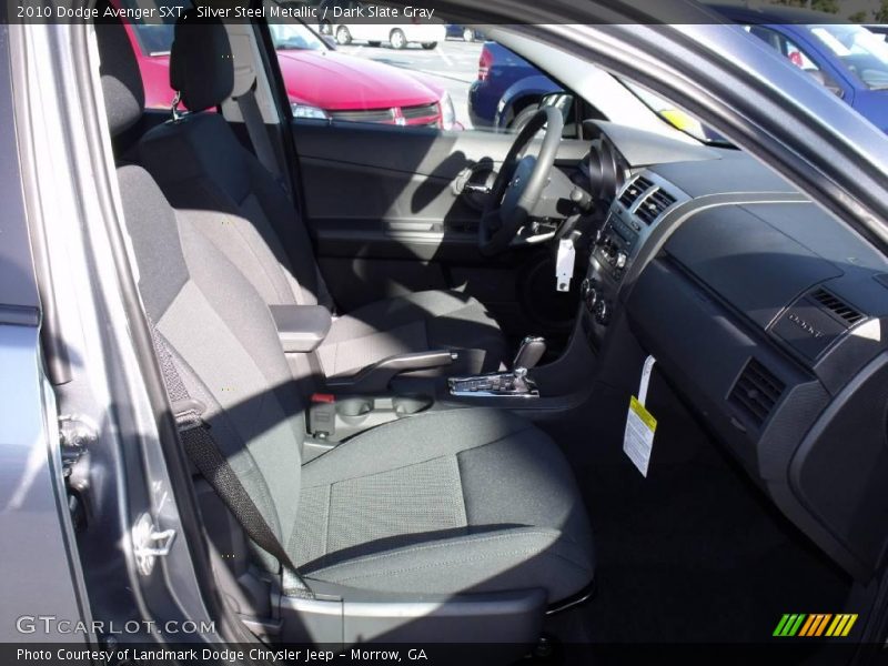 Silver Steel Metallic / Dark Slate Gray 2010 Dodge Avenger SXT