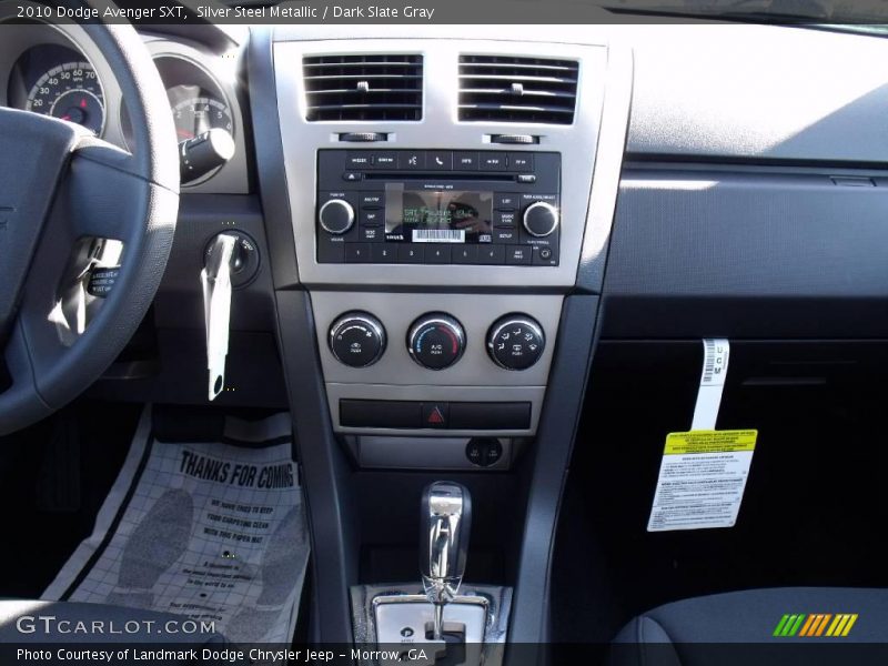Silver Steel Metallic / Dark Slate Gray 2010 Dodge Avenger SXT