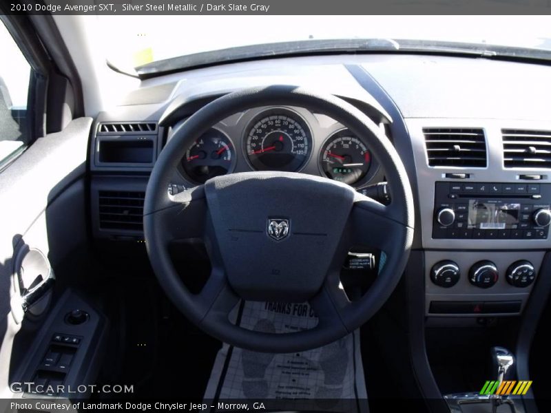 Silver Steel Metallic / Dark Slate Gray 2010 Dodge Avenger SXT