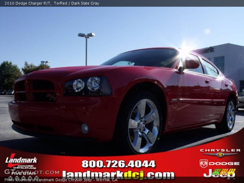 TorRed / Dark Slate Gray 2010 Dodge Charger R/T