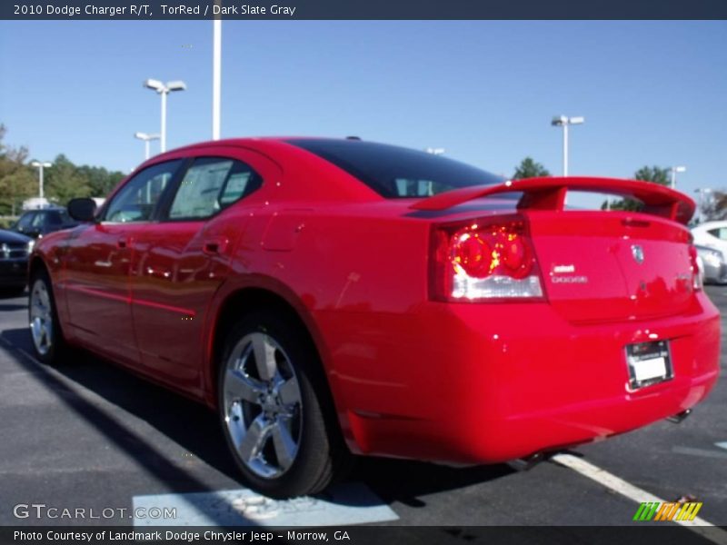 TorRed / Dark Slate Gray 2010 Dodge Charger R/T