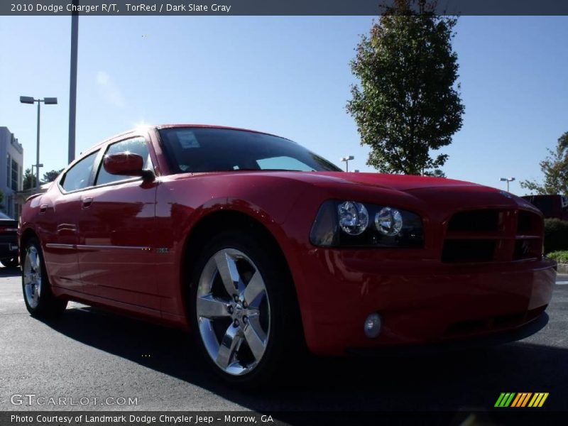TorRed / Dark Slate Gray 2010 Dodge Charger R/T