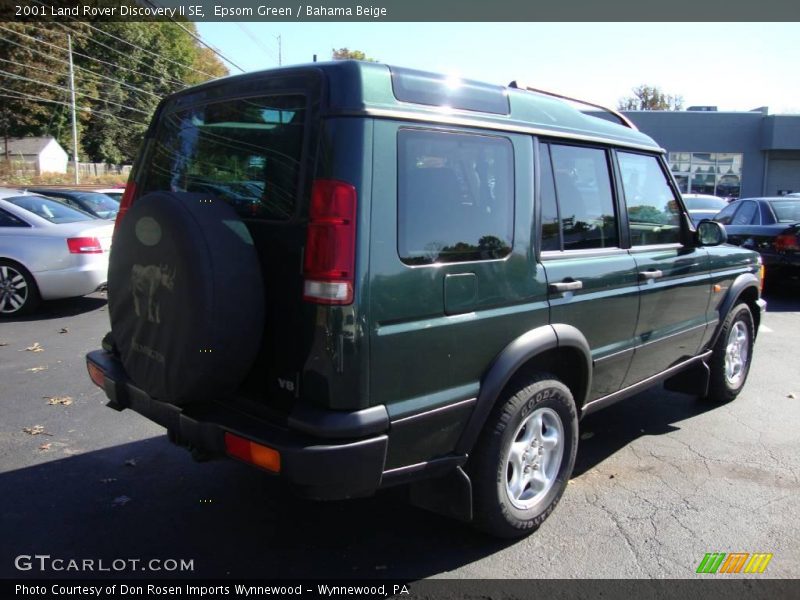 Epsom Green / Bahama Beige 2001 Land Rover Discovery II SE
