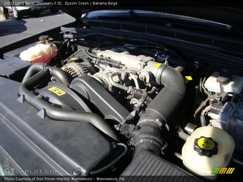 Epsom Green / Bahama Beige 2001 Land Rover Discovery II SE