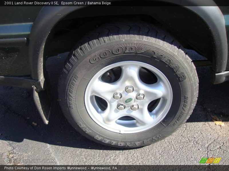 Epsom Green / Bahama Beige 2001 Land Rover Discovery II SE