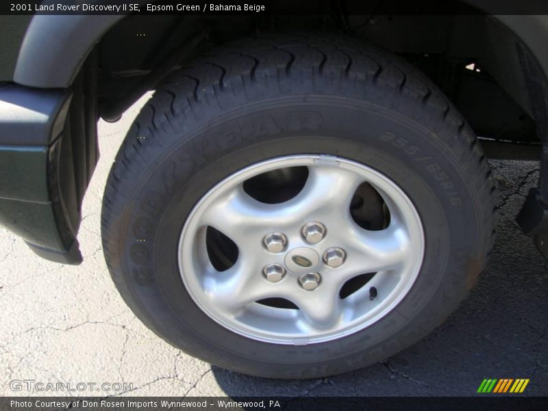 Epsom Green / Bahama Beige 2001 Land Rover Discovery II SE