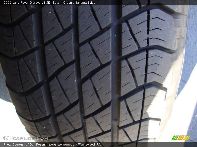 Epsom Green / Bahama Beige 2001 Land Rover Discovery II SE