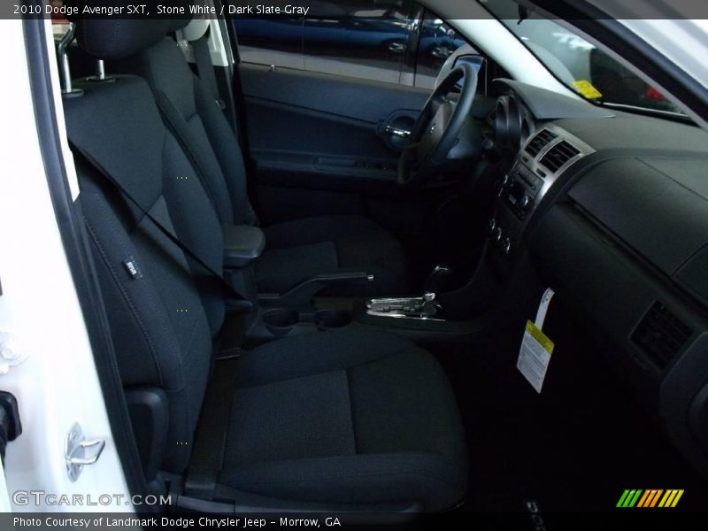 Stone White / Dark Slate Gray 2010 Dodge Avenger SXT
