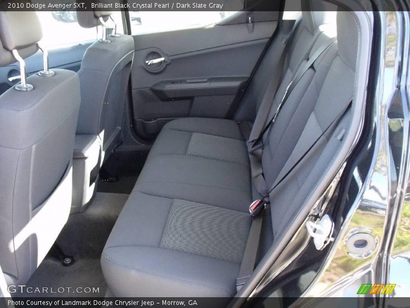 Brilliant Black Crystal Pearl / Dark Slate Gray 2010 Dodge Avenger SXT