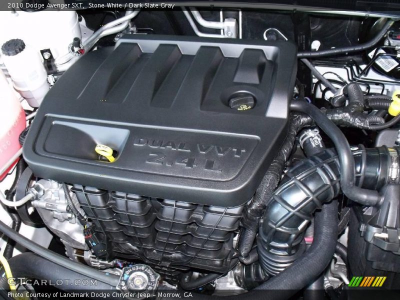 Stone White / Dark Slate Gray 2010 Dodge Avenger SXT