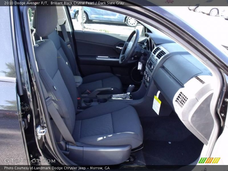 Brilliant Black Crystal Pearl / Dark Slate Gray 2010 Dodge Avenger R/T