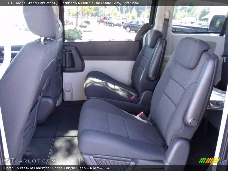 Blackberry Metallic / Dark Slate Gray/Light Shale 2010 Dodge Grand Caravan SE