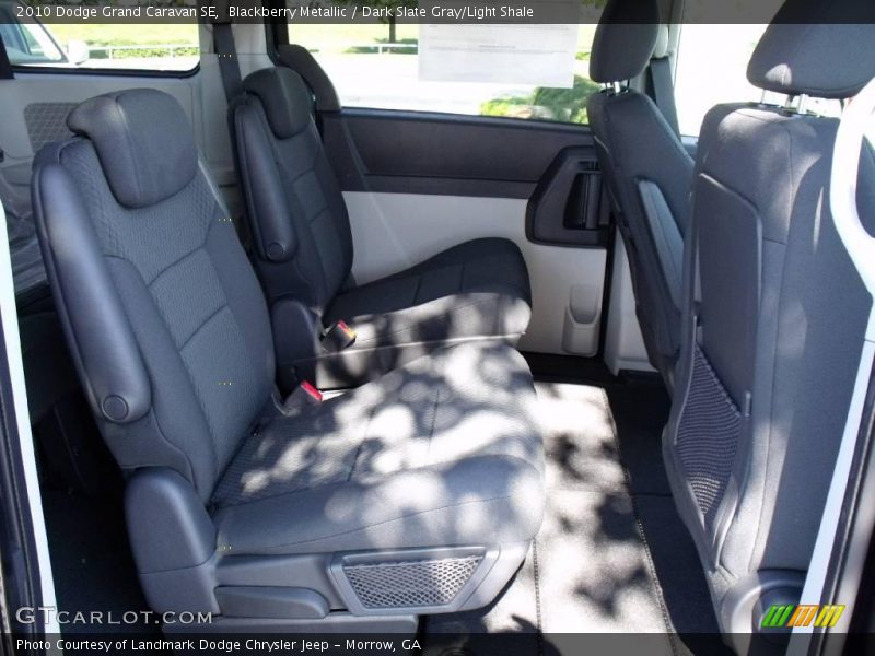 Blackberry Metallic / Dark Slate Gray/Light Shale 2010 Dodge Grand Caravan SE
