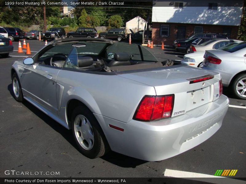 Silver Metallic / Dark Charcoal 1999 Ford Mustang V6 Convertible