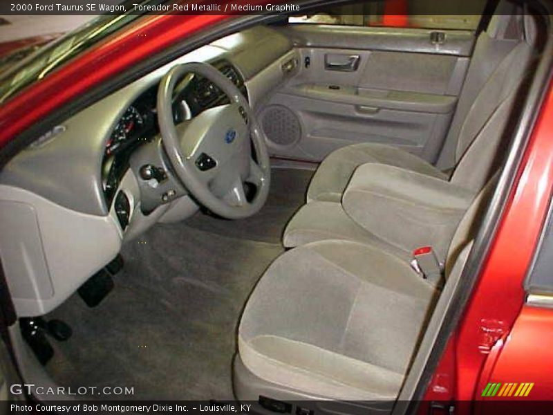 Toreador Red Metallic / Medium Graphite 2000 Ford Taurus SE Wagon