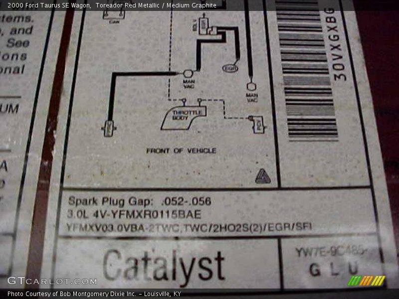 Toreador Red Metallic / Medium Graphite 2000 Ford Taurus SE Wagon