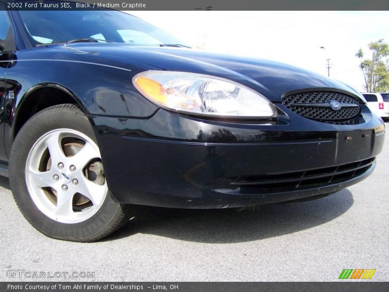 Black / Medium Graphite 2002 Ford Taurus SES