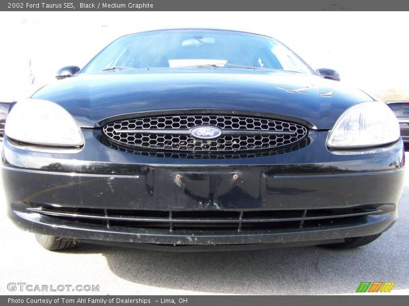 Black / Medium Graphite 2002 Ford Taurus SES