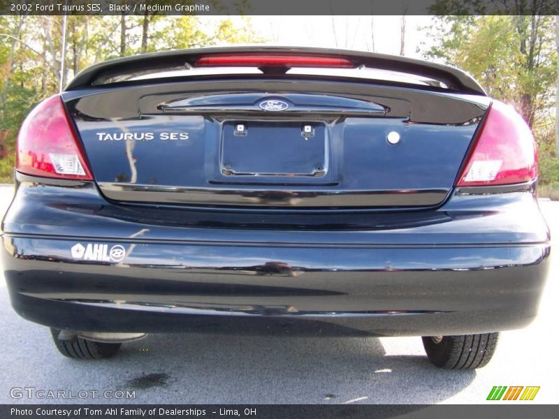 Black / Medium Graphite 2002 Ford Taurus SES