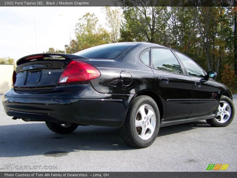 Black / Medium Graphite 2002 Ford Taurus SES
