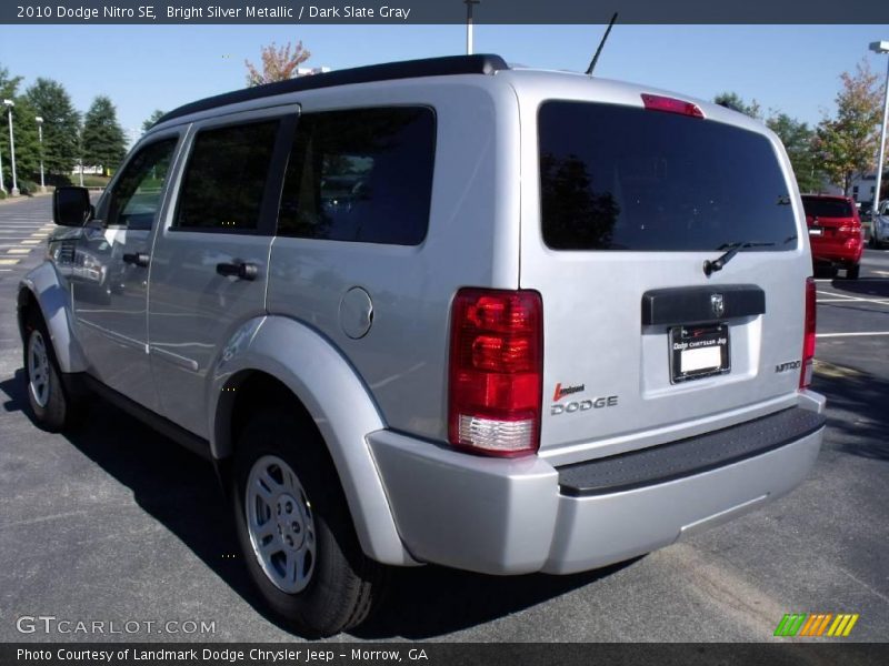 Bright Silver Metallic / Dark Slate Gray 2010 Dodge Nitro SE