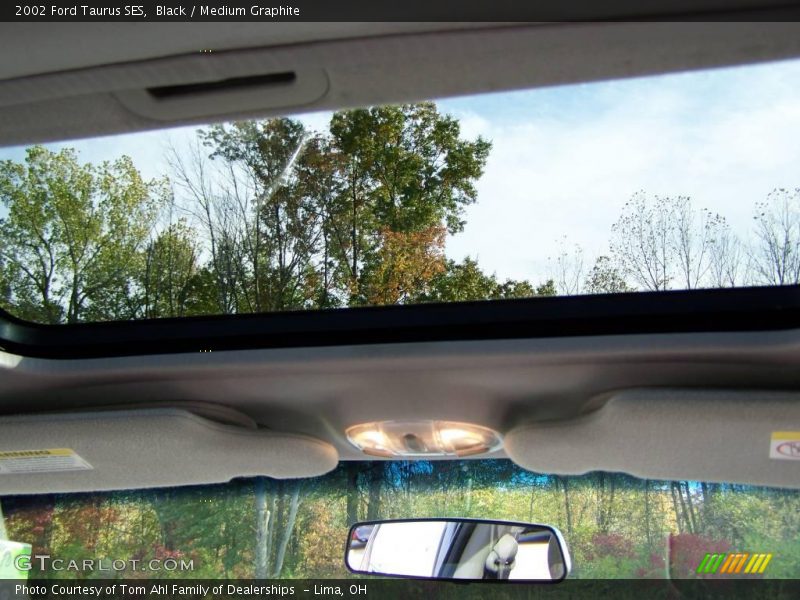 Black / Medium Graphite 2002 Ford Taurus SES