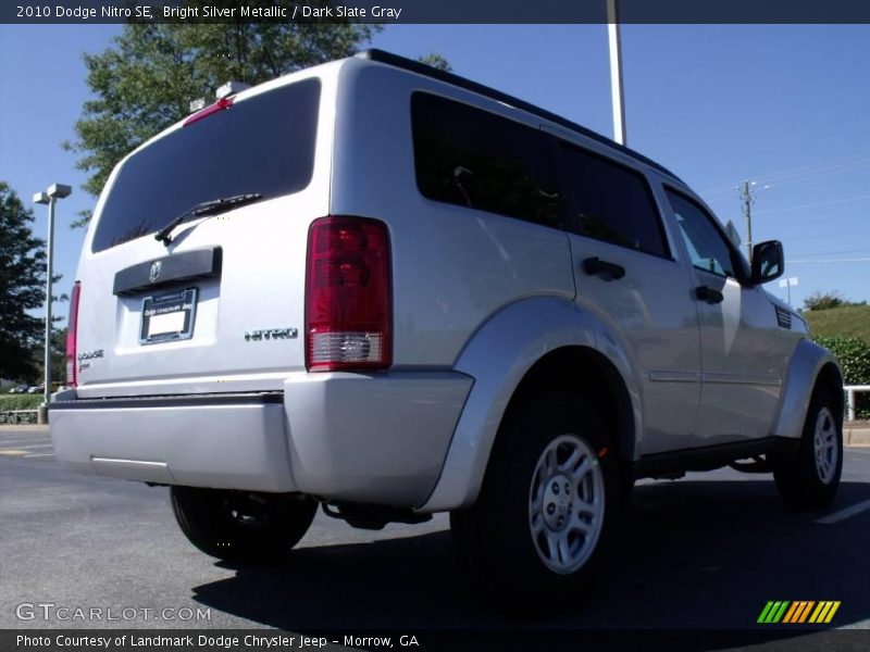 Bright Silver Metallic / Dark Slate Gray 2010 Dodge Nitro SE