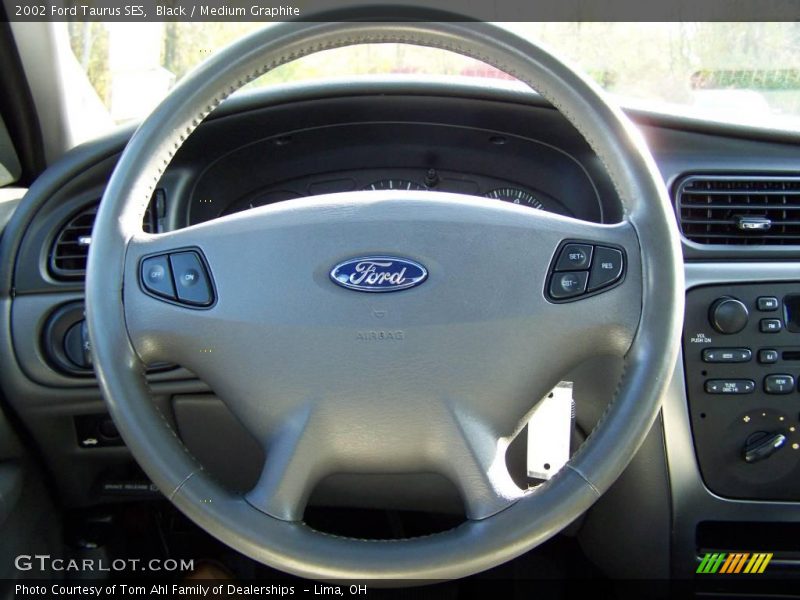 Black / Medium Graphite 2002 Ford Taurus SES