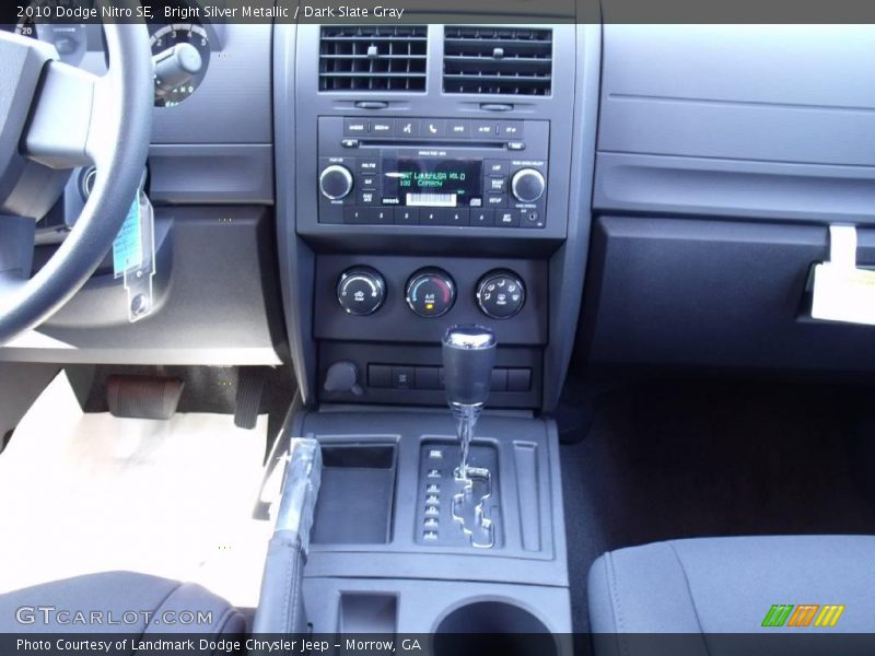 Bright Silver Metallic / Dark Slate Gray 2010 Dodge Nitro SE