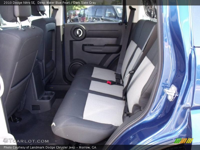Deep Water Blue Pearl / Dark Slate Gray 2010 Dodge Nitro SE