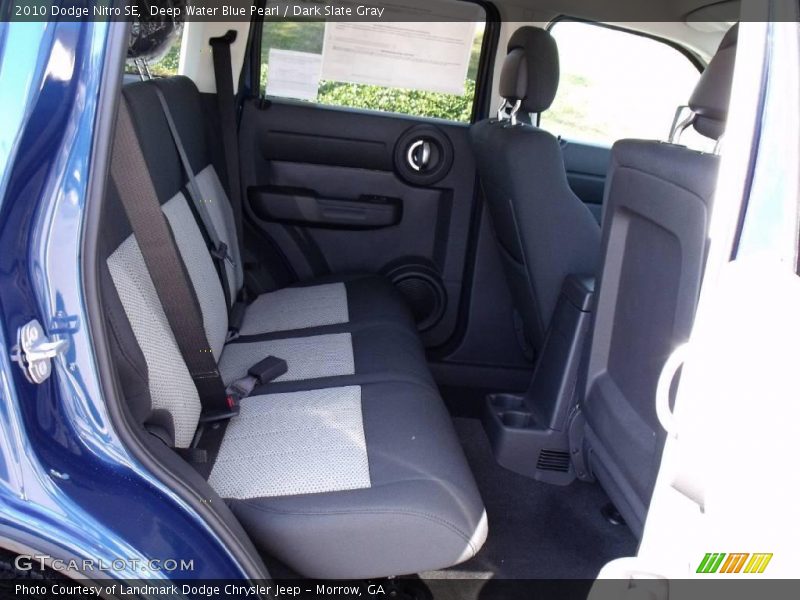 Deep Water Blue Pearl / Dark Slate Gray 2010 Dodge Nitro SE